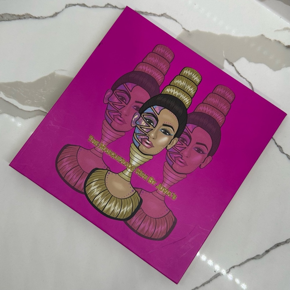 Juvia's Place Mini Masquerade Bold Sparkly Matte Colourful Eyeshadow Palette - Picture 6 of 13